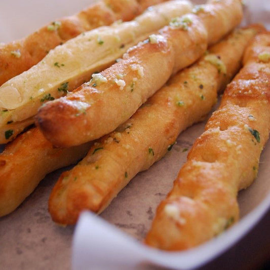 Cheesy Garlic Keto Breadsticks