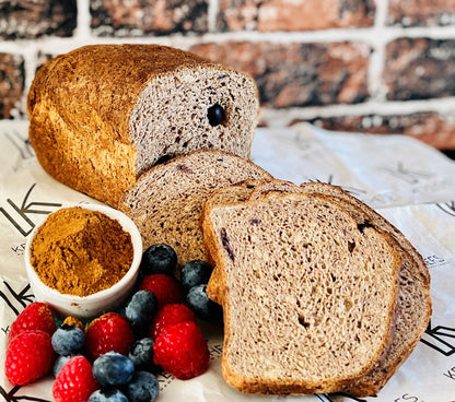 Aromatic Spiced Fruit Low Carb Rustic Loaf 600g  (FREEZER FRIENDLY)